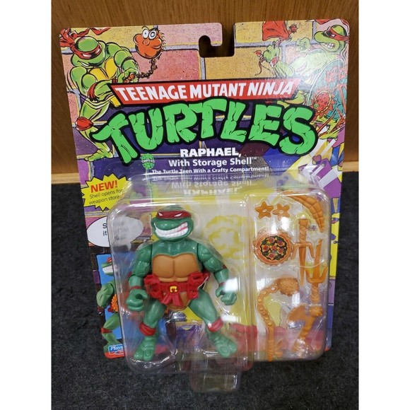 Teenage Mutant Ninja Turtles RAPHAEL 5" ACTION Figure Storage Shell New - Picture 2 of 3